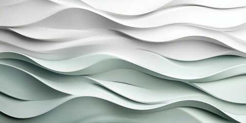 Wall Mural - elegant mint wave texture background in high resolution for modern content and design projects
