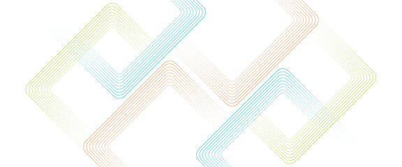 Wall Mural - vector abstract colorful geometric square shape background design