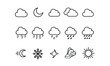 © Abdur - Flat weather icons set