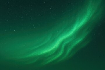 Wall Mural - The Aurora Borealis Dancing Across the Midnight Sky