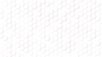 Wall Mural - hexagon seamless pattern with an abstract honeycomb design. abstract monochrome geometric outline po