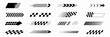© MDFARID - Motorsport Vector Set – Racing Stripe Patterns and Checkered Flag Elements