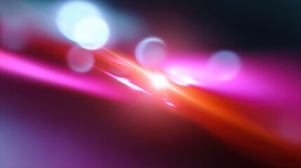 Wall Mural - Abstract background of blurred RGB colors and light flares, visual effects. Post-production, dynamism. Energetic.