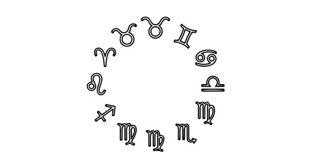 zodiac signs astrology horoscope symbols aries taurus gemini cancer leo virgo libra scorpio sagittar
