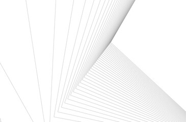 Canvas Print - abstract lines background vector drawing