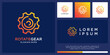 © cre_ART_ive - Rotate gear logo design tech