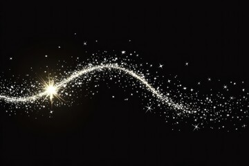 Wall Mural - star sparkle light vector background night stars.
