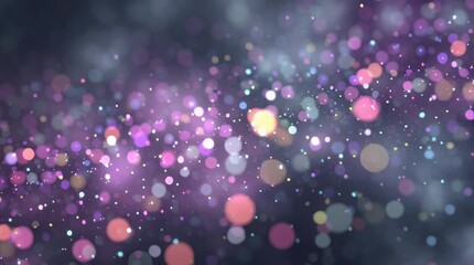 Wall Mural - abstract colorful particle background