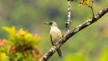 Naklejka na meble Bird perched on a branch