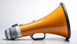 © allali - Orange megaphone with grey handle