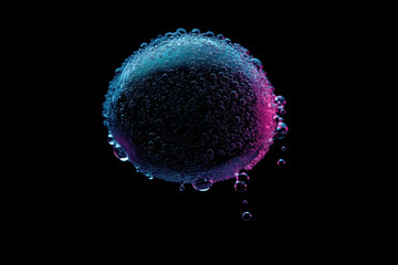 Wall Mural - Globe with Water created with Generative AI Technology, ai, generative