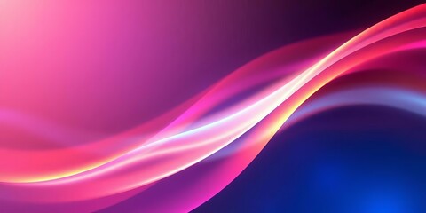 Wall Mural - Abstract glowing color wave backdrop with grainy gradient texture and noise, futuristic, intense