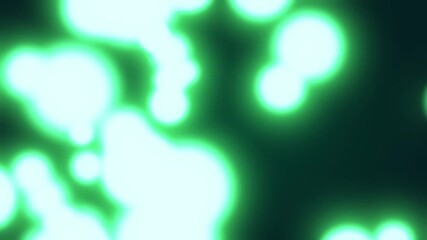 Wall Mural - 3d animation of a vibrant multicolored lights and particles leaving visible trails. glowing neon lin