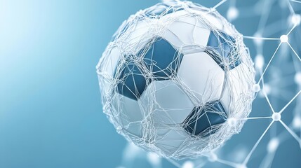 Soccer Ball in Net: Network Concept