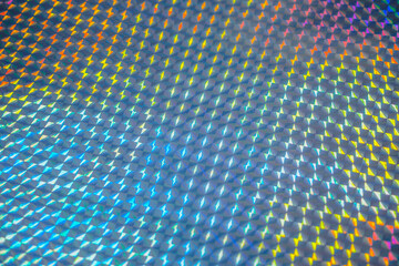 Wall Mural - holographic rainbow foil iridescent texture abstract hologram background