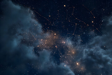 explore the magnificent constellations illuminating the night sky: astronomy's most captivating star