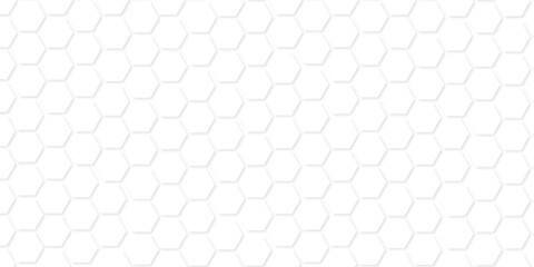 Wall Mural - vector abstract banner design with hexagons background. hexagon geometric shapes pattern. technology