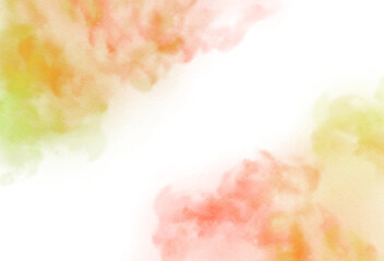 Wall Mural - realistic colorful smoke fluffy overlay cutout, fog and clouds cutout on transparent background