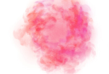 Wall Mural - realistic colorful smoke fluffy overlay cutout, fog and clouds cutout on transparent background