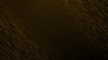 Wall Mural - modern luxury golden lines minimal decoration, luxury, abstract light lines effect background. 4k ve