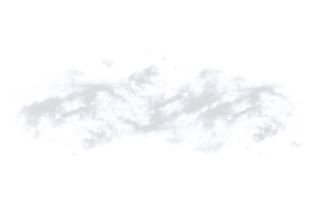 Wall Mural - white cloud fluffy, fog or mist or smoke for overlay and design effect. isolated on transparent back