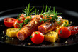 © Brand.Solutions | KO - Sliced sausages with potatoes and cherry tomatoes