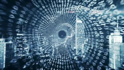 binary code background