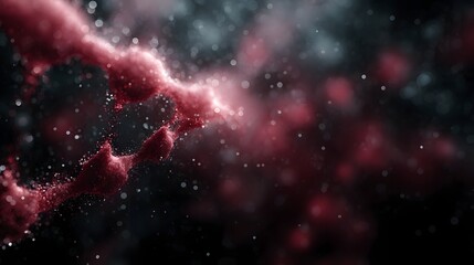 Wall Mural - cosmic nebula swirls with vibrant energy and light