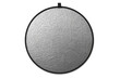 © Fly Frames - Silver reflector for photography lighting equipment on transparent background