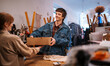 © Big Shot Theory - The experience of young adults shopping in a stylish and trendy boutique store