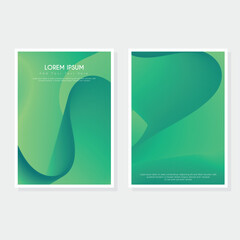 Wall Mural - Creative modern abstract cover page design