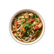 © Zatimesu - Delicious Crab and Chicken Udon Noodle Soup in a Bowl