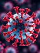 © Chad - HIV AIDS virus capsid particle at nanometer resolution, medical science illustration