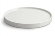 © Imperion - Empty round white ceramic platter.