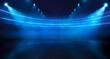 © Martin Piechotta - Fresh cyberpunk stadium with neon lights illumination
