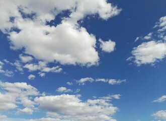 Wall Mural - photo of cumulus clouds in the sky
