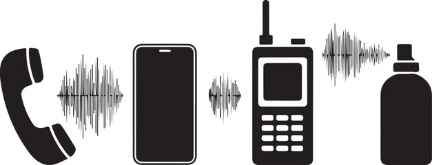 mobile phones set