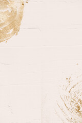Canvas Print - gold glitter decorated png pastel texture background