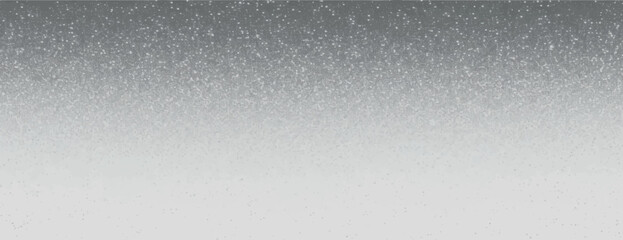 Wall Mural - gray gradient background with speckled texture. the background transitions from dark gray to light g