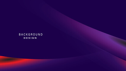 Wall Mural -  Abstract background with gradient shapes