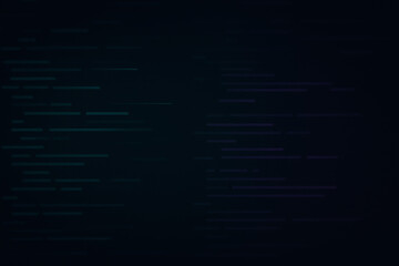Abstract digital code lines flowing across dark background, perfect for tech and data concepts