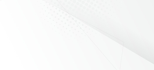 Wall Mural - clean white background for graphic design. halftone art style. subtle shadows lines abstract texture