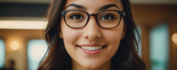 Portrait of a Confident Young Female Software Developer