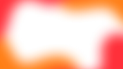 Wall Mural - Abstract red and orange gradient with transparent background