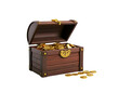 © MOHSENA - Open Treasure Chest Filled with Gold Coins