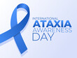 © Alpaneee - Vector graphic of International Ataxia Awareness Day for International Ataxia Awareness Day celebration.