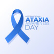 © Alpaneee - Vector graphic of International Ataxia Awareness Day for International Ataxia Awareness Day celebration.