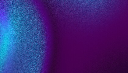 Sticker - vibrant grainy gradient background with blue and purple colours. noise blur background. deep blue.