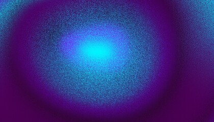 Sticker - vibrant grainy gradient background with blue and purple colours. noise blur background. deep blue.