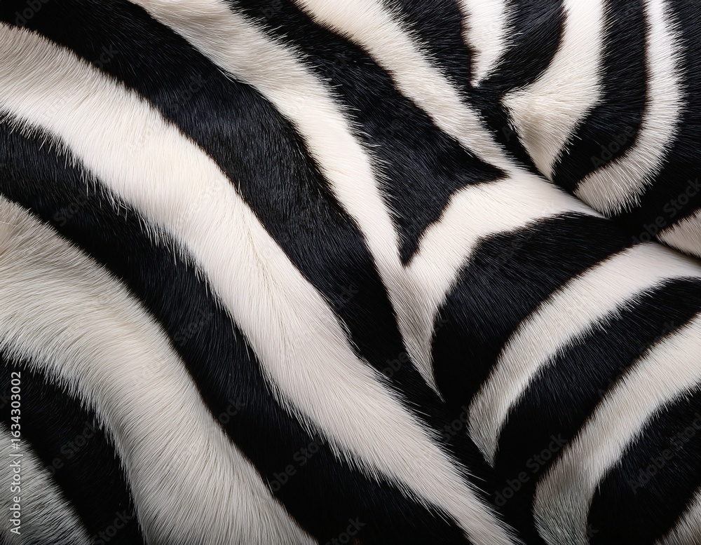 zebra skin pattern black and white stripes colored background wool ...